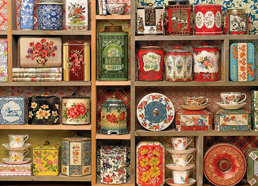PFG Vintage Tins (Usage/Used - PUZZLES FOR GOOD)