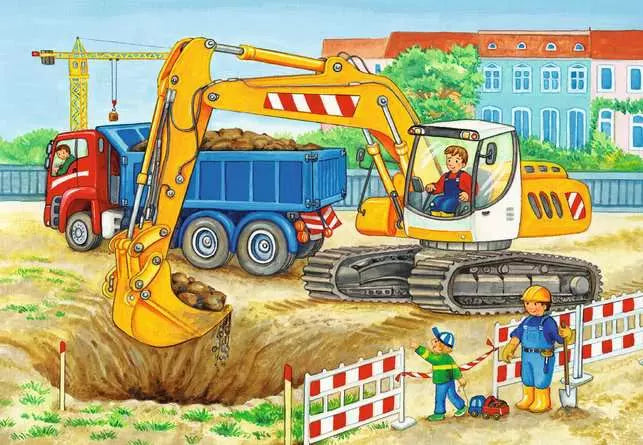 Ravensburger Farm & Construction Site (2 x 24pcs)