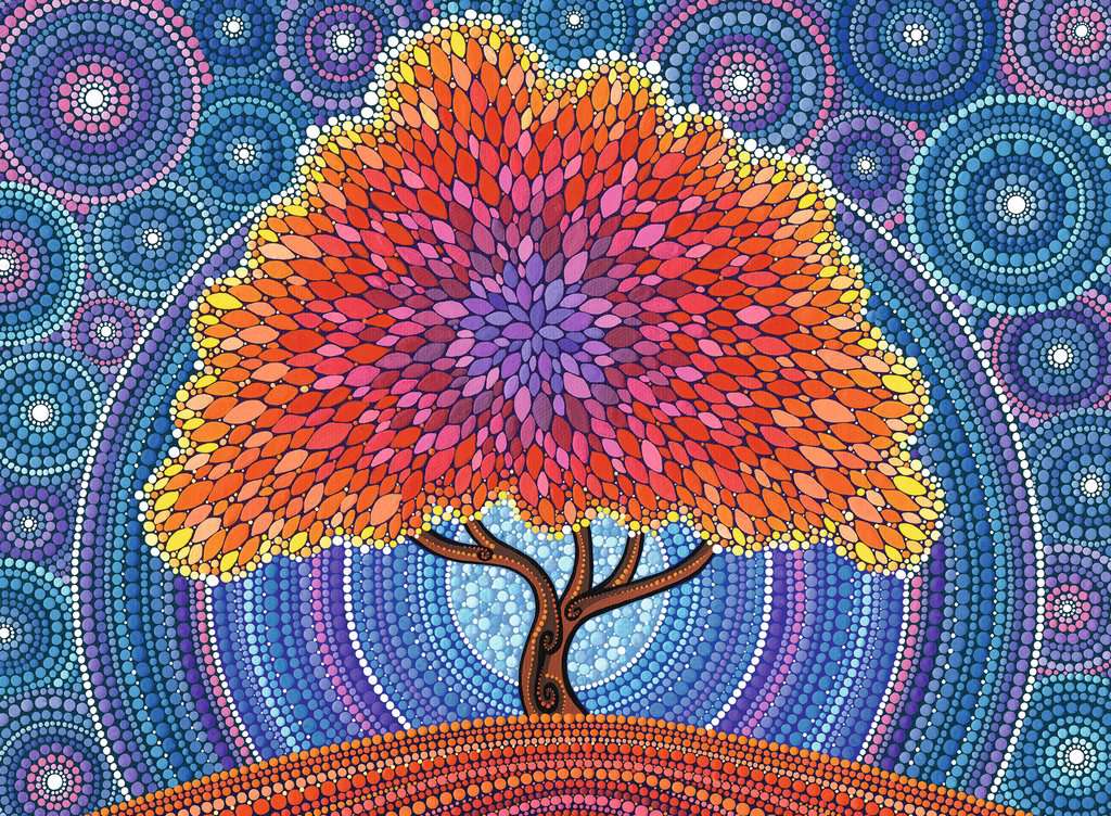 Ravensburger Color Your World - Tree of Life (500pcs)