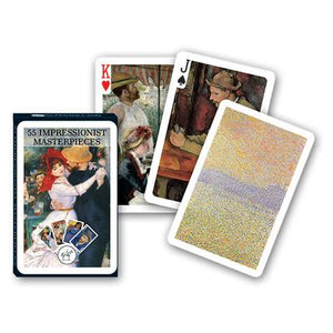 Chefs-d'œuvre artistiques Cartes à jouer 