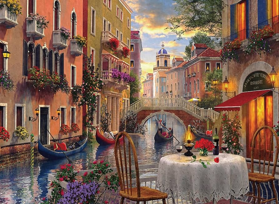 PFG Romantic Venice (Usage/Used - PUZZLES FOR GOOD)