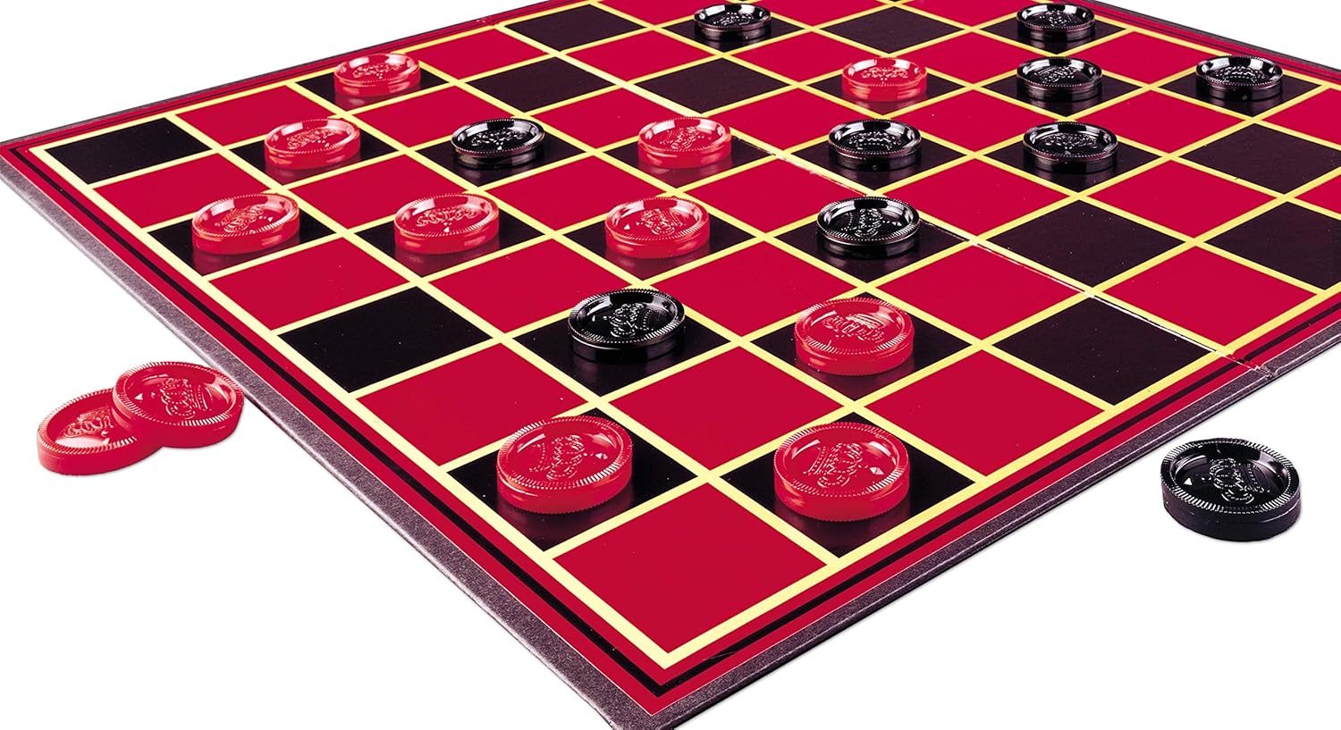 Jeu de dames (avec planche de pliage)