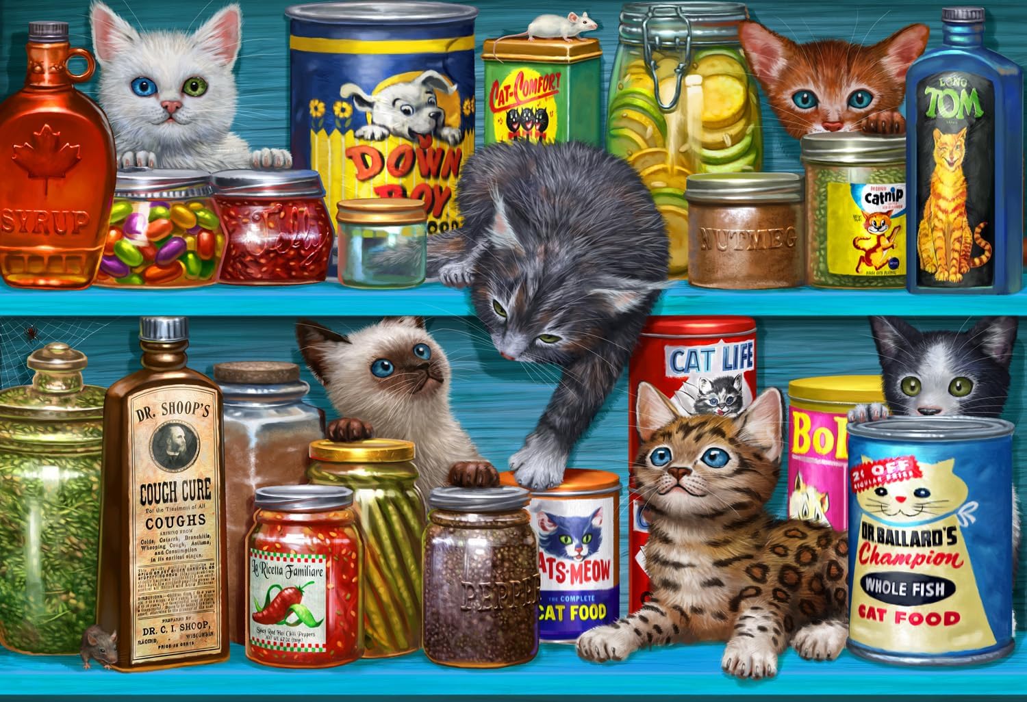 Cupboard Kittens (100pcs)