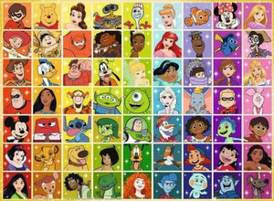 Ravensburger Disney & Pixar - Palette de couleurs (500pcs)