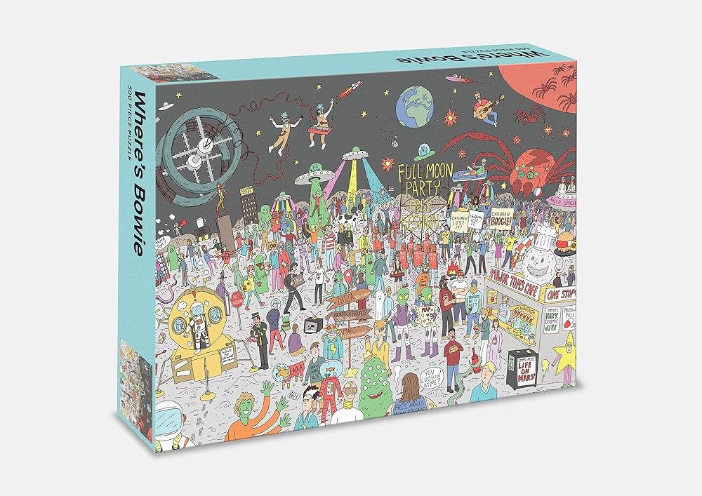 PFG Where's Bowie? David Bowie in Outer Space (Usage/Usé - PUZZLES FOR GOOD)