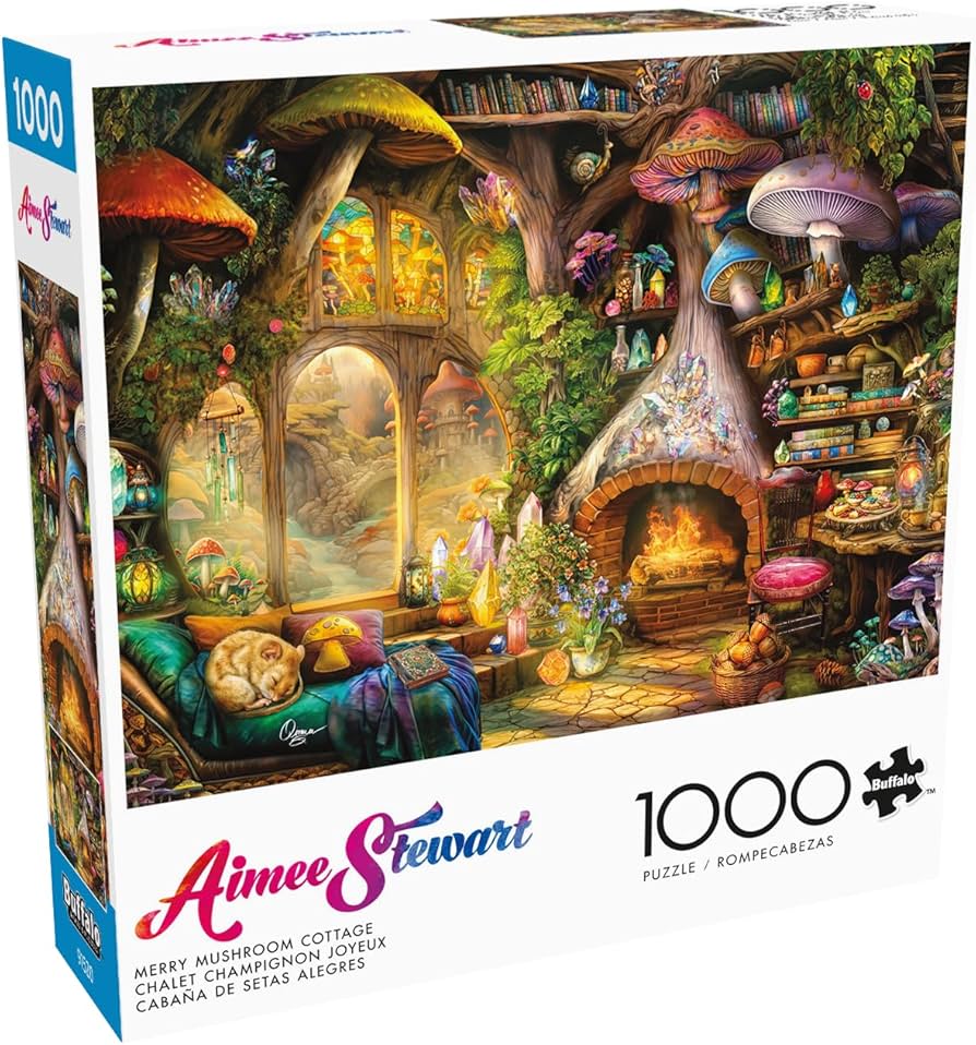 Merry Mushroom Cottage, Aimee Stewart (1000pcs)