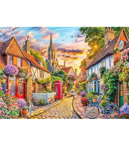 PFG Charming Towns (Usagé/Used - PUZZLES FOR GOOD)