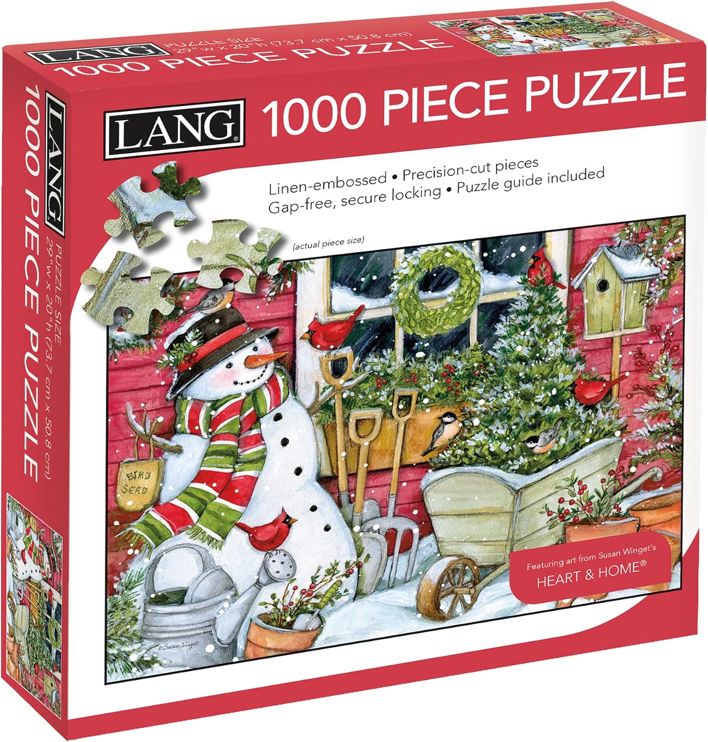 Snowman Winter Garden (1000pcs)