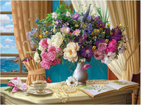 PFG Nature morte avec des fleurs (usaggé / usage - puzzles pour de bon)