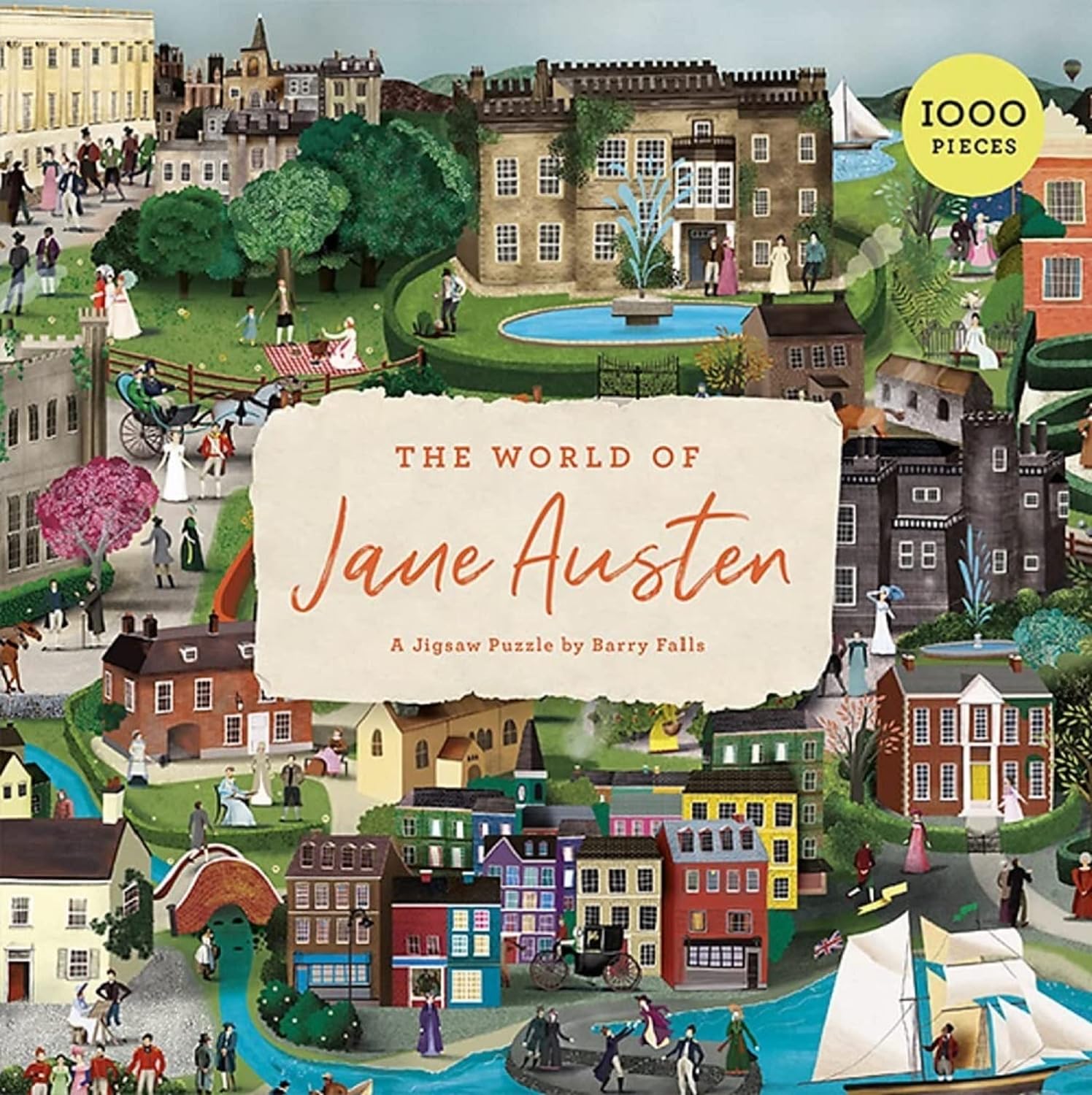 Le monde de Jane Austen (1000pcs)