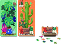 Plantes d'intérieur en duel de la scie pour pux (2 x 70pcs)