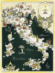 PFG Gourmet Carte of Italie (utilisation / utilisée - puzzles pour de bon)