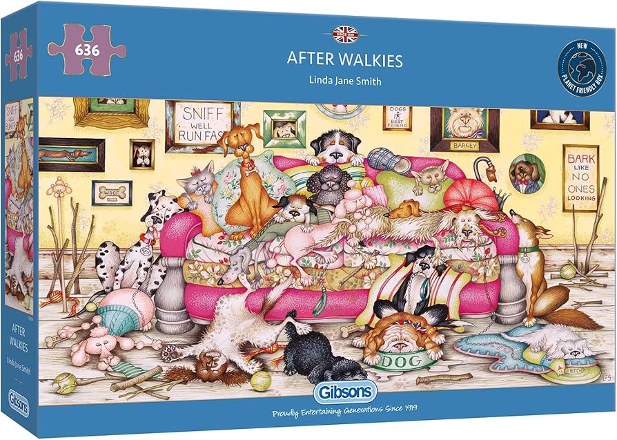 After Walkies, Linda Jane Smith (636pcs) (Panoramic)