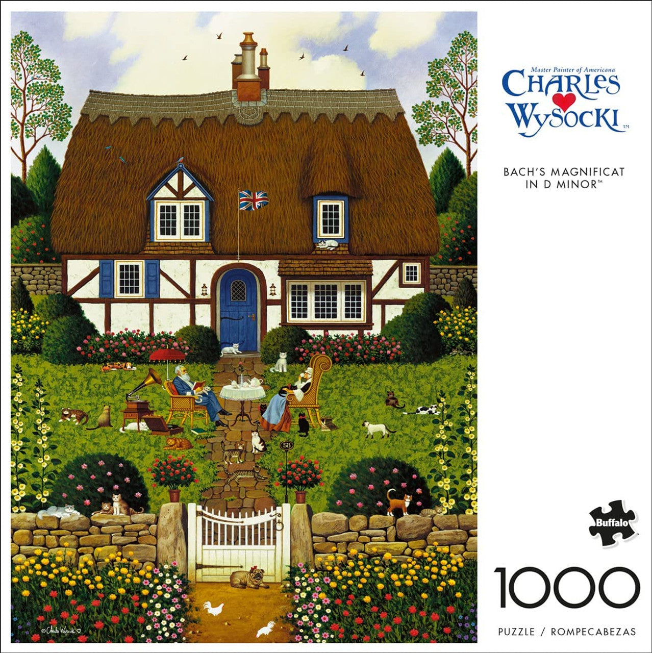 PFG Bach's Magnificat in D Minor, Charles Wysocki (1000pcs) (Usage/Used - PUZZLES FOR GOOD)