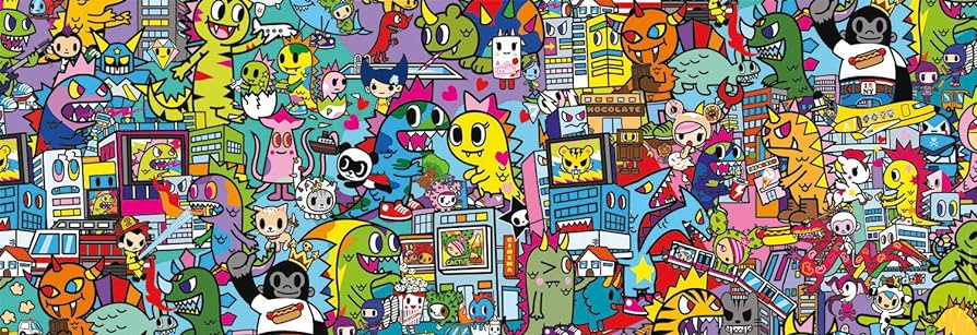 Disney - Tokidoki (1000pcs) (Panoramic)