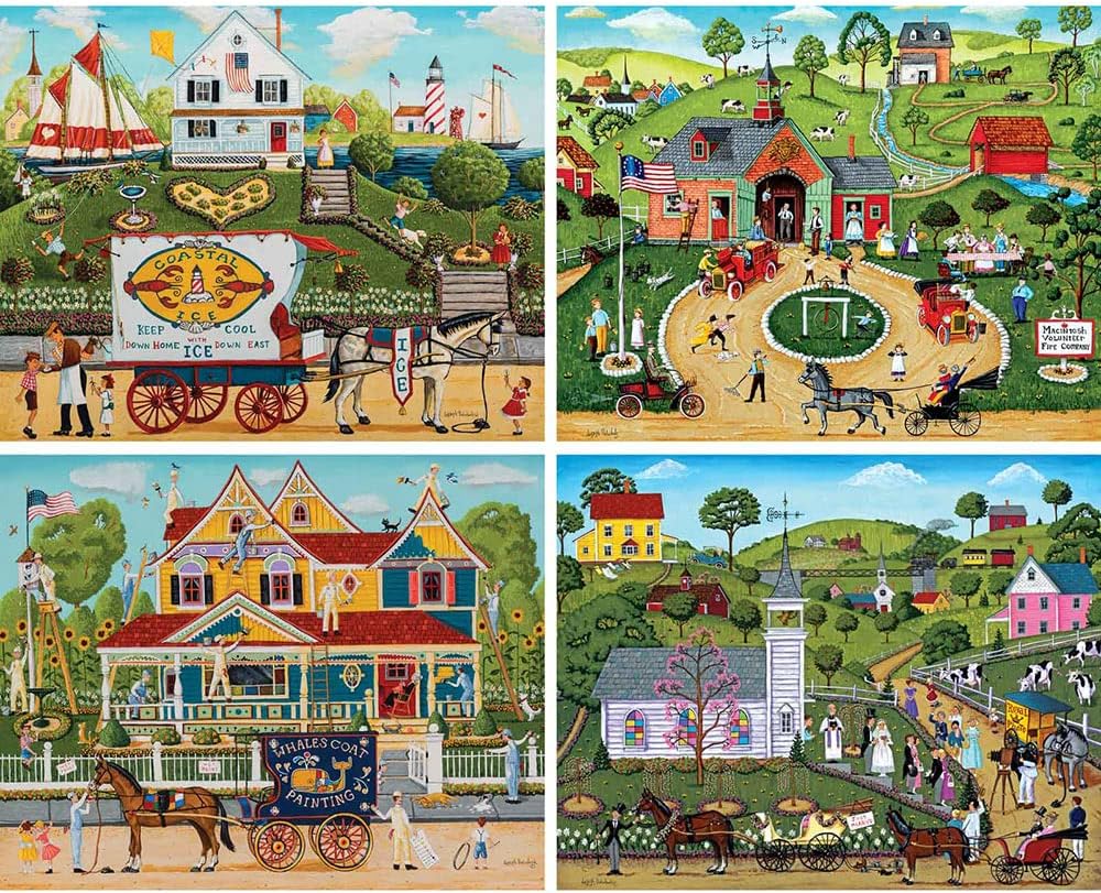 PFG Memory Lane - 4-in-1 Multipack (Usagé/Used - PUZZLES FOR GOOD)