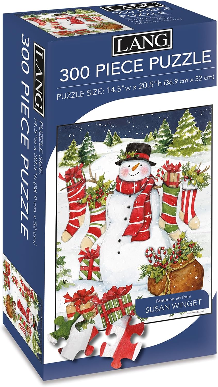 Snowman & Stockings (300pcs)