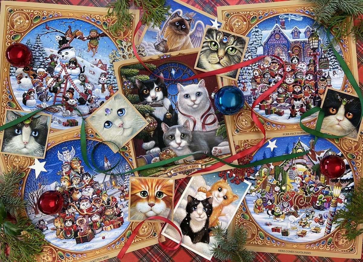 Christmas Cats (1000pcs)