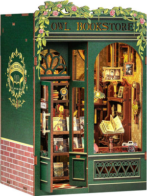 Book Nook - Owl Bookstore (Wood)