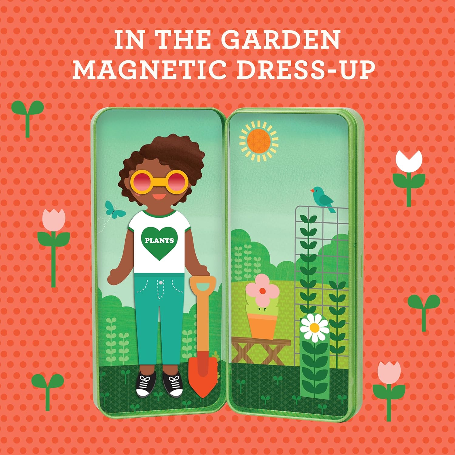 Dans le jardin - robe magnétique