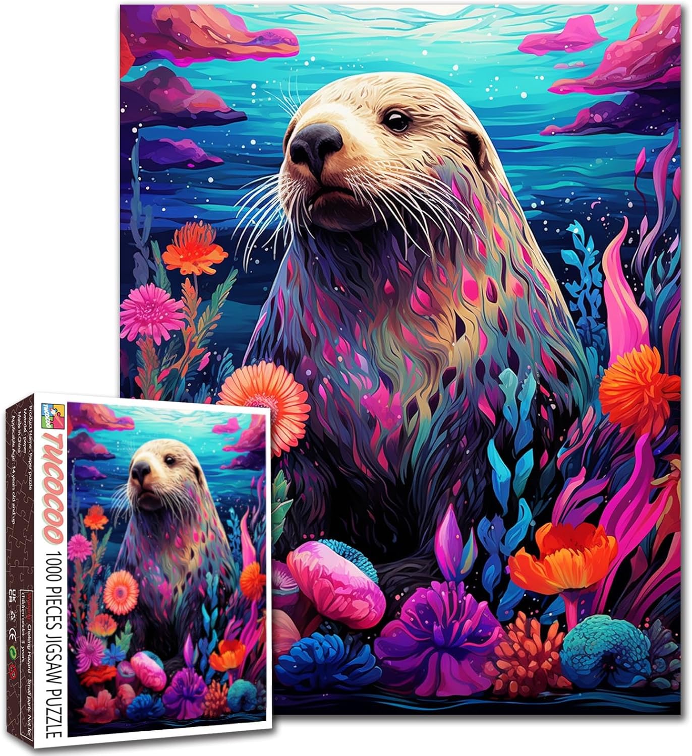Cute Seal Dog (1000pcs)