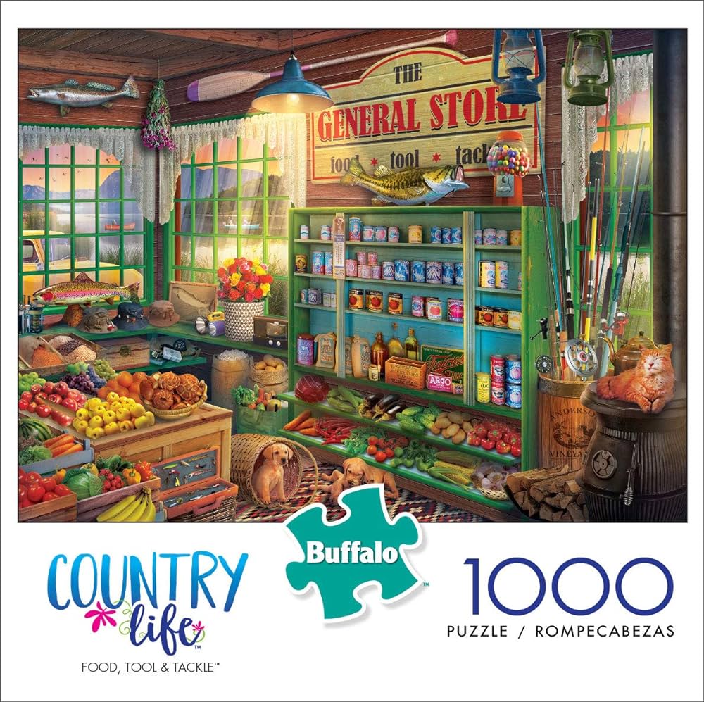 DMG Country Life: Food, Tool & Tackle (1000pcs) (DAMAGED BOX)
