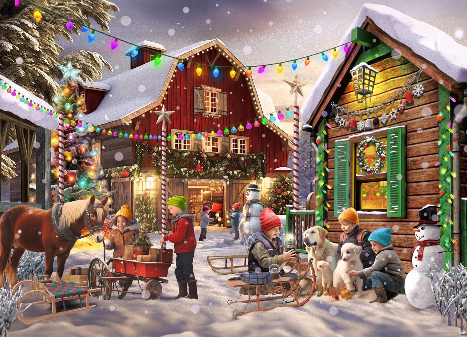 Christmas Corner (1000pcs)