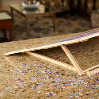 Pre-Assembled Wooden Easel Puzzle Board