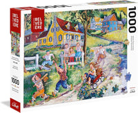 PFG fonctionnant dans les champs, Lise Labbe (utilisation / utilisée - puzzles pour de bon)