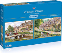 PFG Cotswold Villages, Terry Harrison (2x1000pcs) (Usage/Used - PUZZLES FOR GOOD)