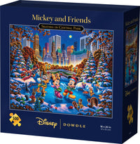 PFG Disney - Mickey & Friends Skating in Central Park (500pcs) (Usage/Used - PUZZLES FOR GOOD)