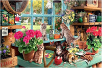 PFG Cat de fenêtre (utilisation / utilisée - puzzles pour de bon)