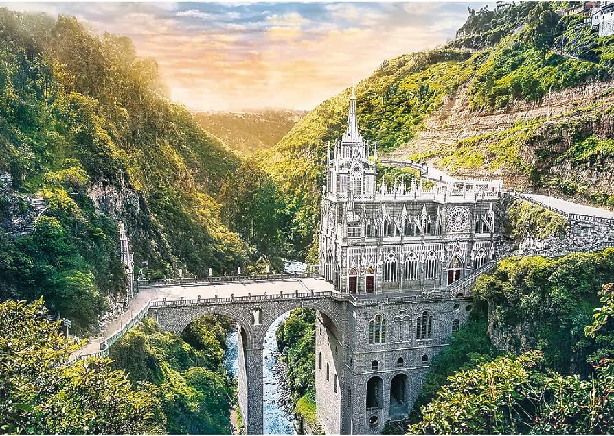 Las Lajas Sanctuary, Colombia (1000pcs)