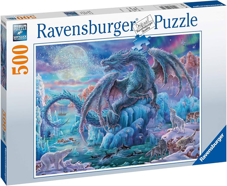 PFG Ravensburger Mystic Dragons (500 pièces) (Utilisation - PUZZLES FOR GOOD)