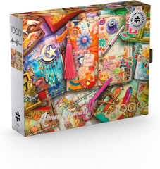 ジグソーパズル　イレーヌ•メイヤー　バガテル　750pcs Buy The junk journaler's desk, aimee stewart - silver select