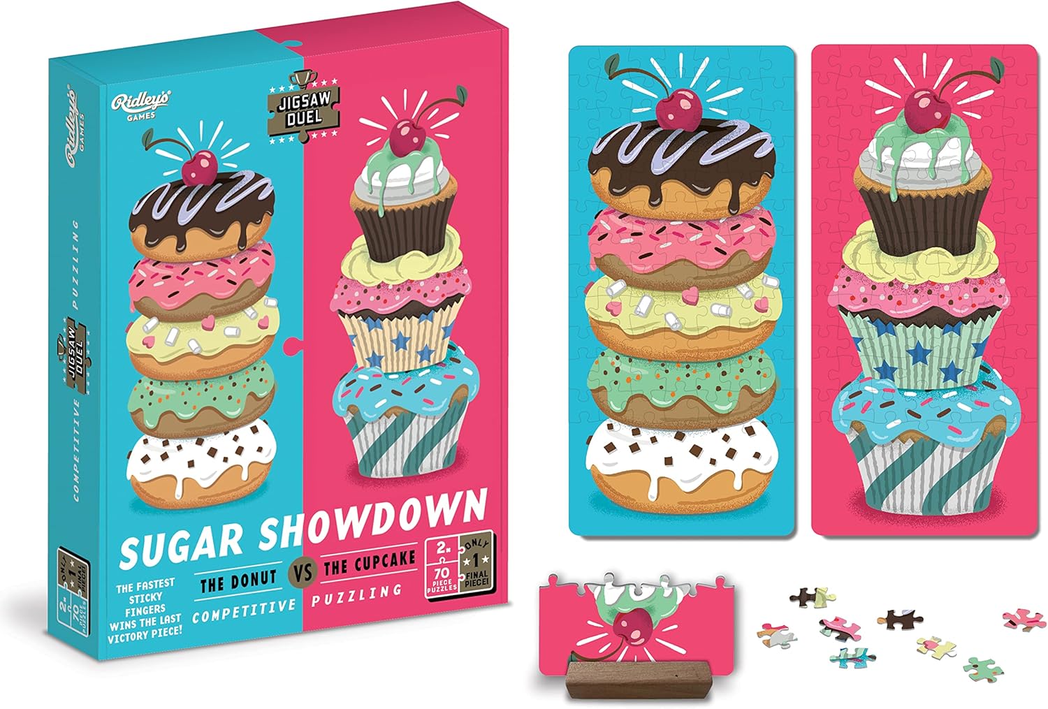 Jigsaw Duel Sugar Showdown (2 x 70pcs)