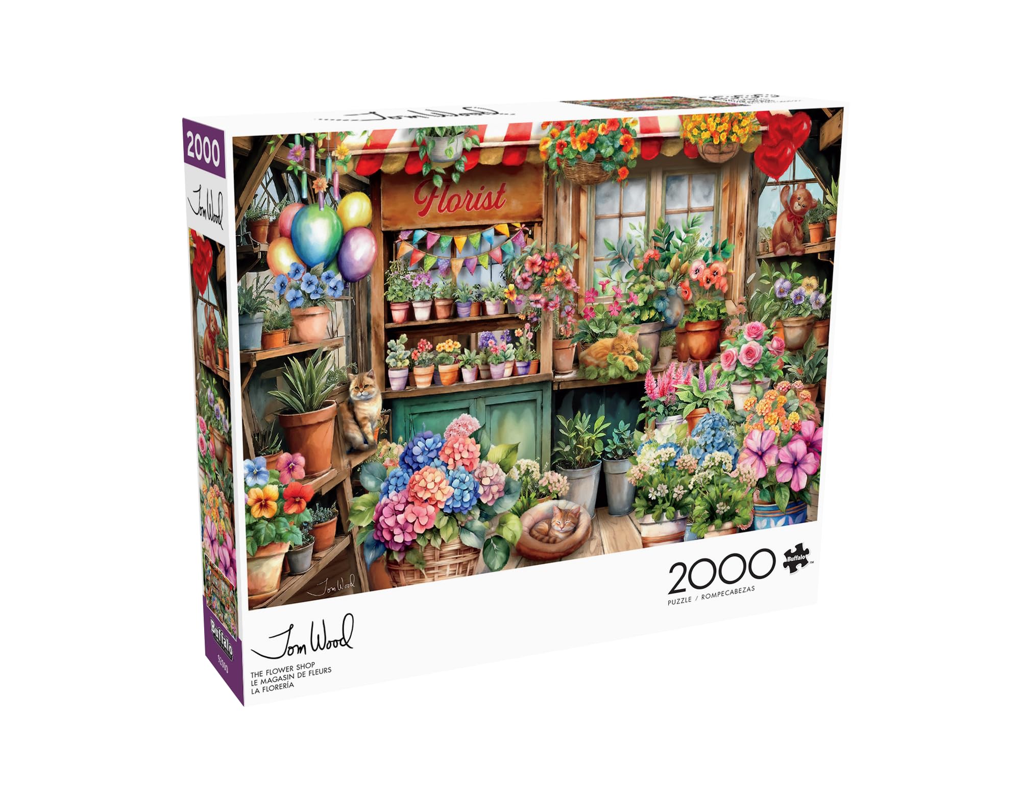 PFG The Flower Shop (2000pcs) (Usage/Used - PUZZLES FOR GOOD)