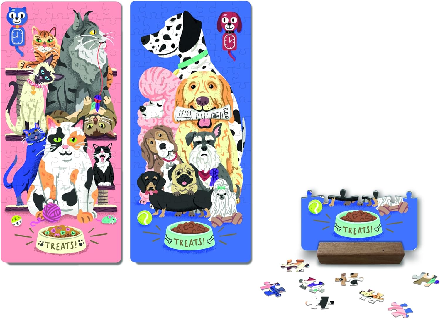 Jigsaw Duel Pet Pride (2 x 70pcs)