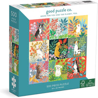 PFG Dogs and Flowers (500pcs) (Usage/Used - PUZZLES FOR GOOD)