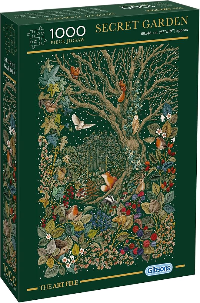 DMG The Art File - Secret Garden (1000pcs) (DAMAGED BOX)
