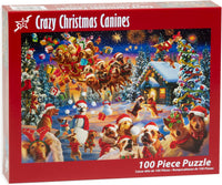 Canines de Noël folles, Adrian Chesterman (100pcs)
