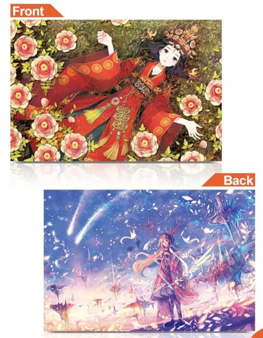 Mini puzzle - Princesse rouge (double face) (234 pièces) 