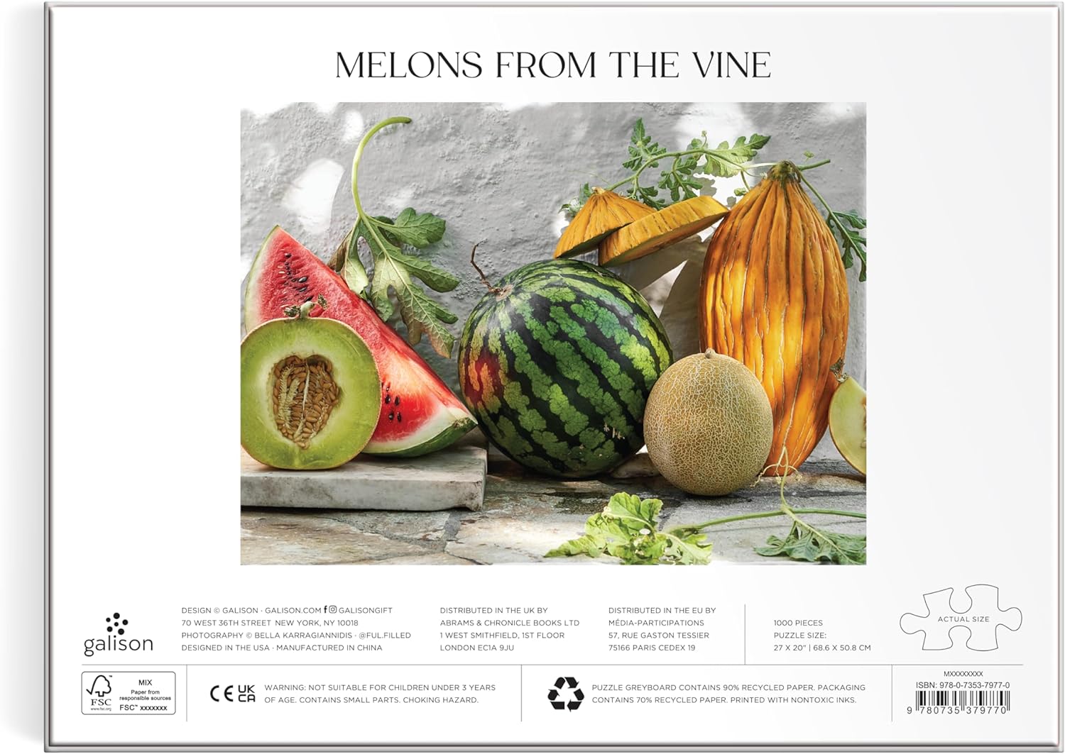DMG Melons From the Vine (1000pcs) (DAMAGED BOX)