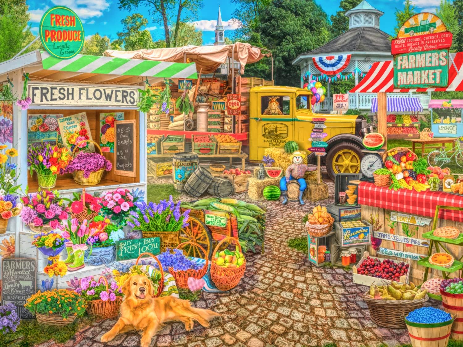 The Farmer's Market  (550pcs)