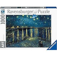 PFG Ravensburger The Starry Night over Rhone 1888 (Usage/Used - PUZZLES FOR GOOD)