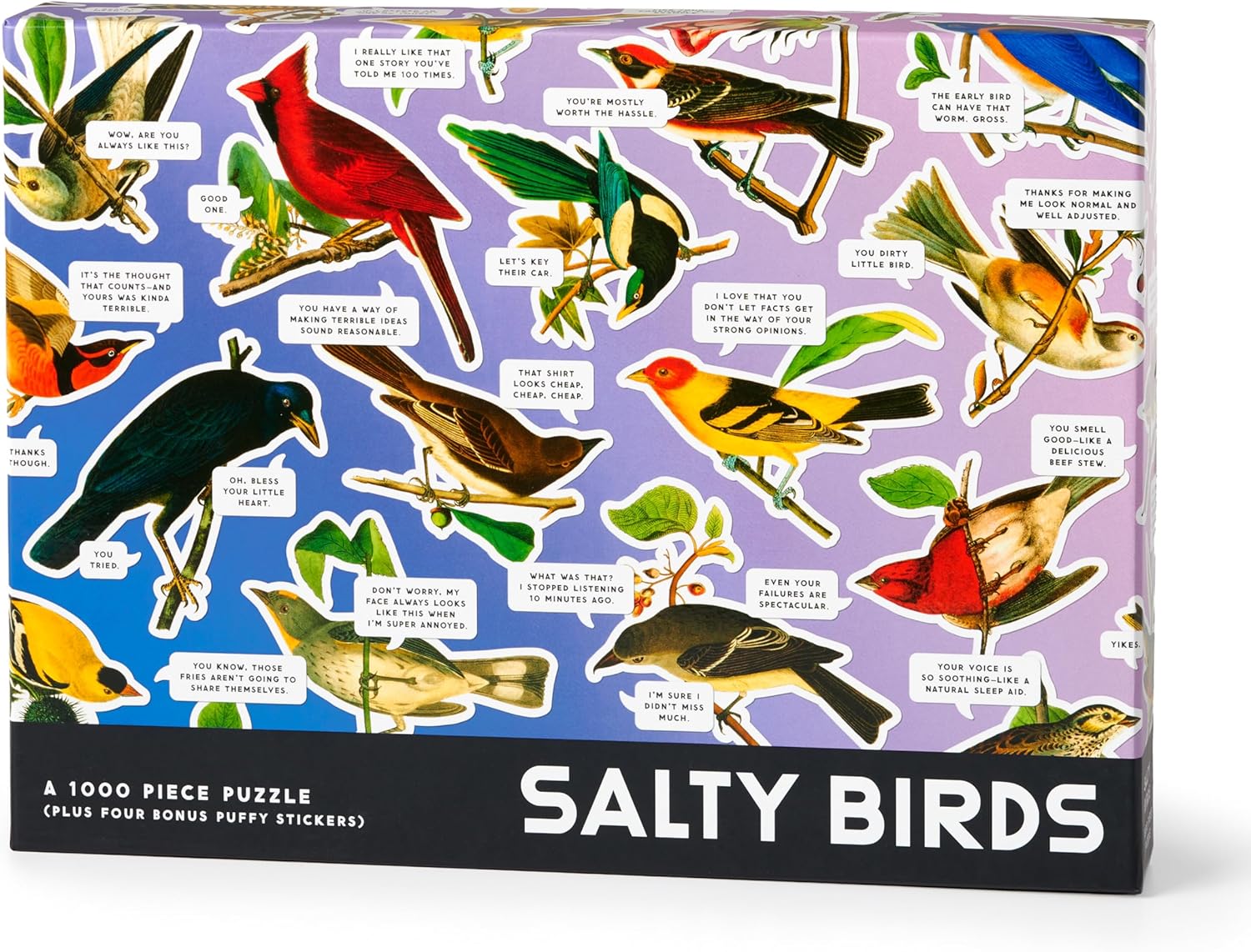 Oiseaux salés (1000 pièces)