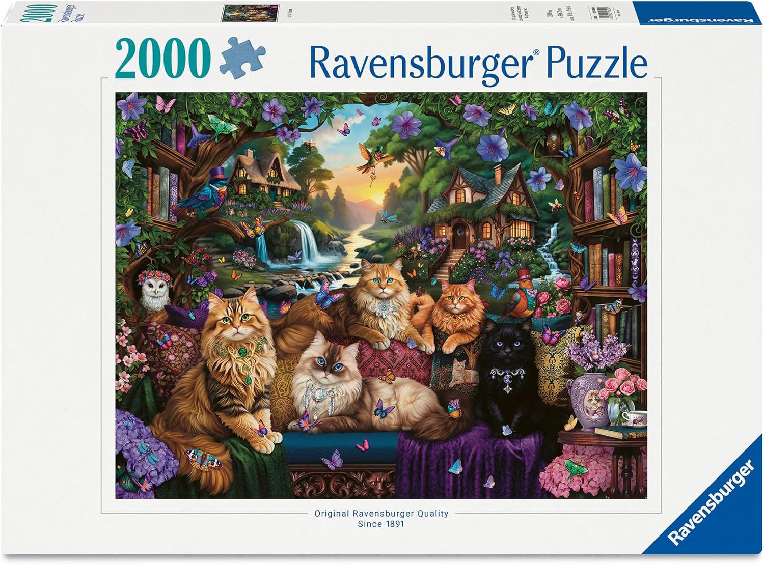 Ravensburger Le Cottage du Chat (2000 pièces)