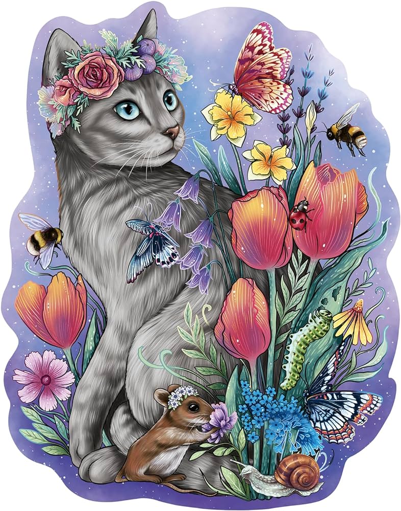Ravensburger Lovely Cat (150pcs) (Wooden)