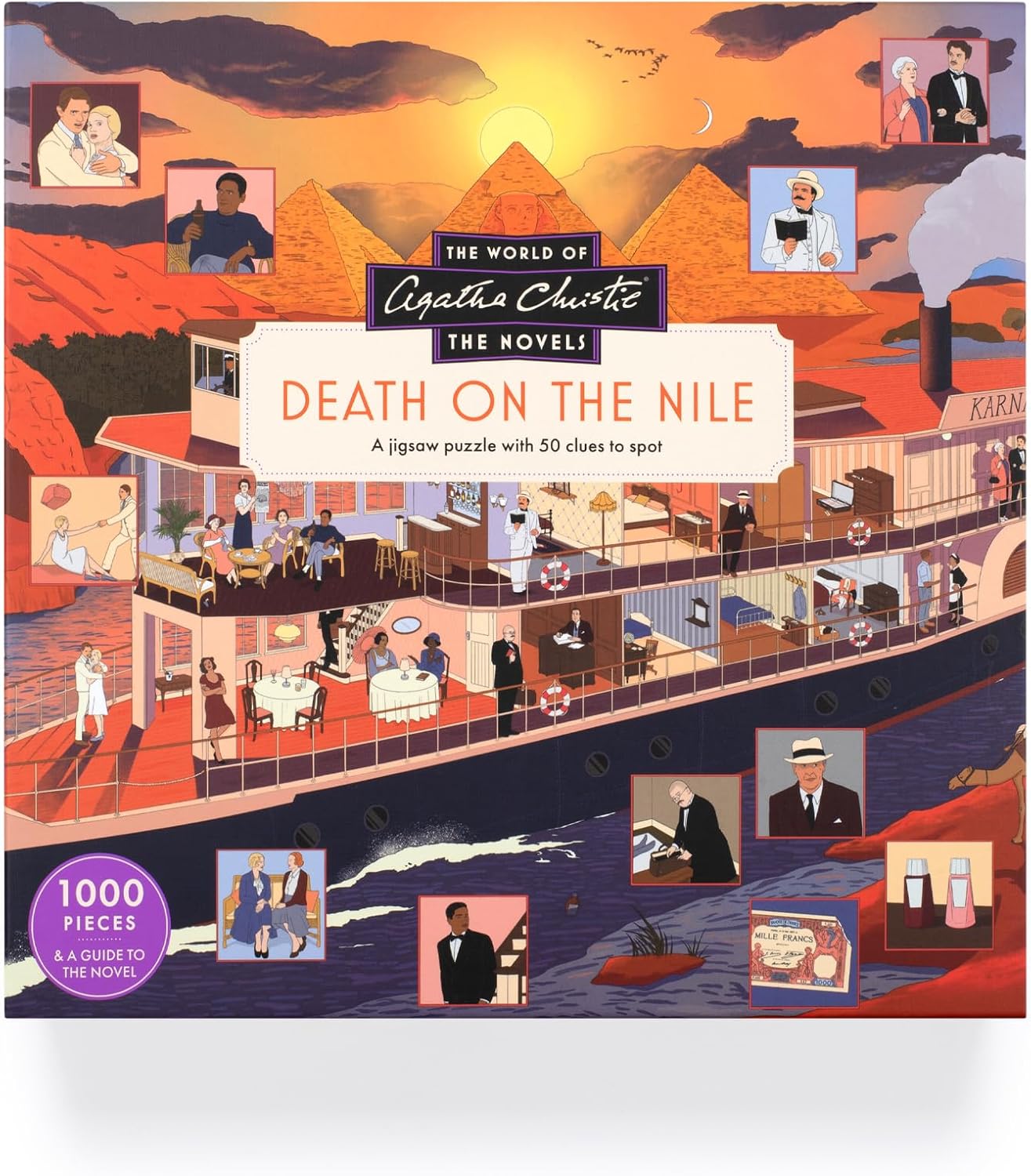 The World of Agatha Christie - Death on the Nile (1000pcs)