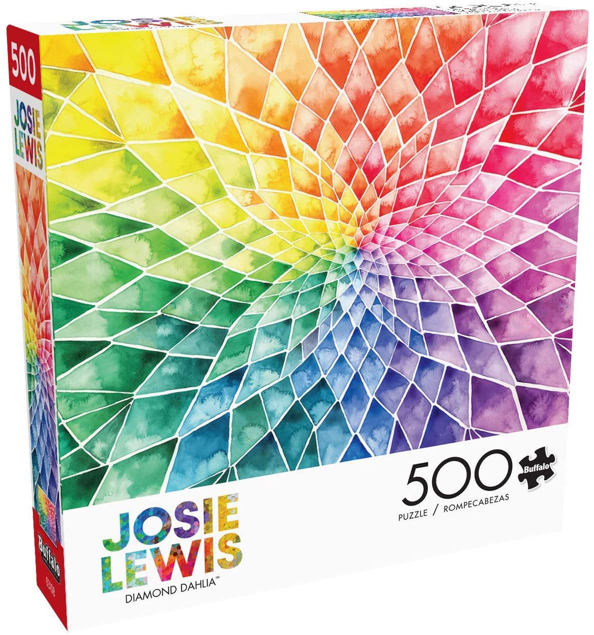 PFG Diamond Dahlia, Josie Lewis (500pcs) (Usage/Used - PUZZLES FOR GOOD)